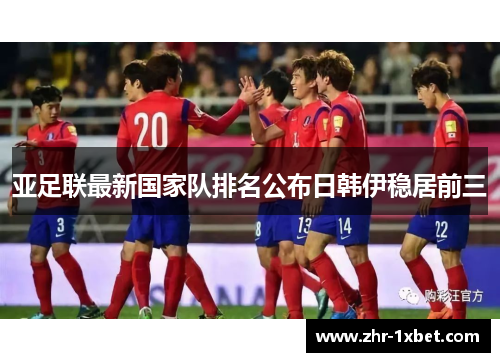 亚足联最新国家队排名公布日韩伊稳居前三